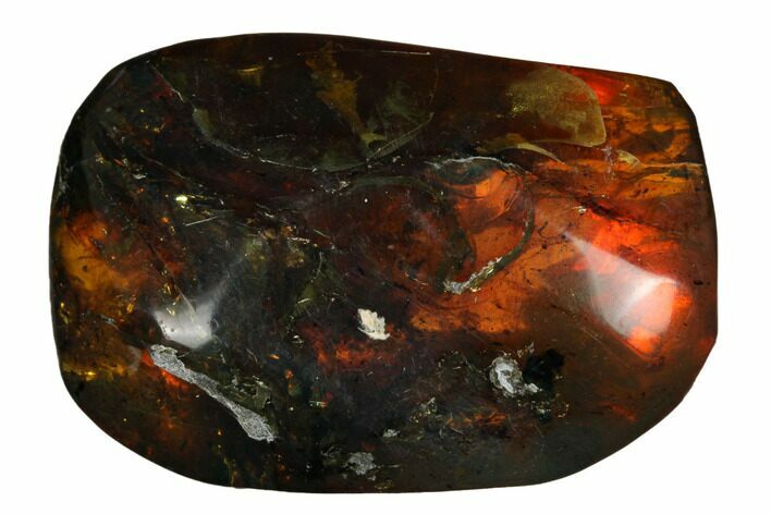 1.7" Polished Chiapas Amber (16 grams) - Mexico
